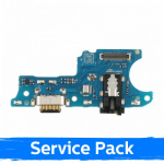Charging Port &Uuml;hildub Samsung A025 A02s Koos Flex / Plata Original (Service Pack)