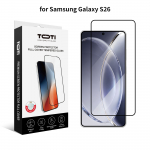 TOTI PREMIUM karastatud klaas 2.5D t&auml;isekraanikaitse Samsung Galaxy S26 jaoks