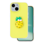 Fruit 2in1 &uuml;mbris iPhone 15 6,1" jaoks kollane