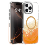 Epoxy Mag &uuml;mbris iPhone 16 Pro 6,3" oranž
