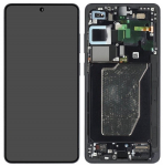 LCD-ekraan Samsung S948 S26 Ultra puuteekraani ja raamiga, must, originaal (kokkupandud hoolduskomplekt)