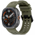 Tech-Protect Silicone Air Strap for Samsung Galaxy Watch Ultra 47mm - Olive