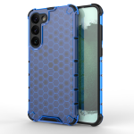 Honeycomb &uuml;mbris jaoks Samsung Galaxy S23+ armored hybrid cover sinine