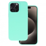 Silicone Lite &Uuml;mbris jaoks Iphone 15 Pro mint
