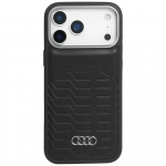Audi GT Synthetic Leather MagSafe &Uuml;mbris jaoks iPhone 17 Pro Max - Must