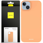 Spacecase silikoninis dėklas iPhone 14 Plus oranžinis