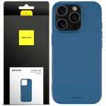 Spacecase Silicone Case iPhone 16 Pro mėlynas