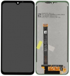 Ekranas Samsung G556 Xcover 7 5G su lietimui jautriu stikliuku Black originalus (service pack)