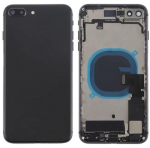 Galinis dangtelis iPhone 8 Plus Space Grey pilnas su &scaron;leifais originalus (used Grade C)