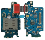 Flex Samsung S921 S24 jaoks plugin, microphone, SIM reader original (service pack)