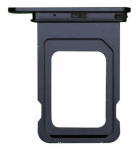 SIM kortelės laikiklis skirtas iPhone 15/15 Plus Black ORG