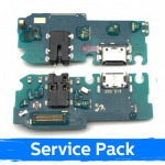 Charging Port &Uuml;hildub Samsung A725 A72 Koos Flex / Plata Original (Service Pack)