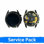 LCD ekraan &uuml;hilduv Samsung R845 (R840) Watch Classic 3 41mm raamiga / Mystic Black / (Service Pack)