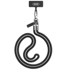 Audi universaalne telefoni rihm 120cm 6mm crossbody must AU-CBL8-R8/D1-BK