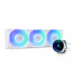 Chieftec CLC-360-RGB-W computer cooling system Computer case All-in-one liquid cooler 12 cm valge