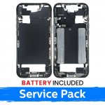 Apple iPhone Air keskkere korpus + aku / Kosmosemust / (Hoolduspackett)