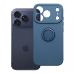 Case for iPhone 17 Pro / 18 Pro Silicone Ring dark blue