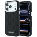 KARL LAGERFELD &uuml;mbris mudelile IPHONE 18 Pro Max/17 Pro Max &uuml;hildub MagSafe'iga (Mono Resin Logo) (v&auml;rv: must)
