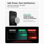 Spigen Rugged Armor MagSafe &uuml;mbris iPhone 17 Pro Max / 18 Pro Max jaoks, mattmust