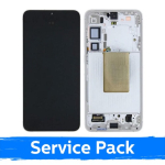 LCD Display Compatible With Samsung S926 S24 Plus with Frame / Cobalt Violet / (Service Pack) +INCLUDING BATTERY