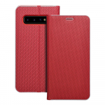 LUNA Book Carbon jaoks SAMSUNG S10 punane