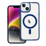 COLOR EDGE MAG COVER &Uuml;mbris compatible with MagSafe jaoks IPHONE 14 tumesinine
