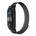 Strap METAL jaoks XIAOMIi Mi Band 7 must (01)