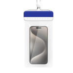 Atsparus vandeniui dėklas - Tipas 3 tamsiai mėlynas-baltas (230x118 mm)