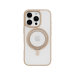 Rock Rotating Stand Soft Touch Series Magnetinis Iphone 16 Pro auksinis
