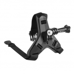 PULUZ helmet chin mount jaoks sports cameras (including X5 / X4, Osmo Action 5 Pro) PU579B