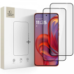 Tech-Protect Glass Fit+ 2-pack tempered glass jaoks Motorola Edge 50 Neo / 60 Neo - must