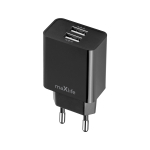 Maxlife MXTC-12 laadija 1x USB-A 4,8A must