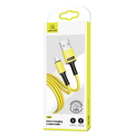 USAMS Laidas U52 microUSB 2A Fast Charge 1m geltonas SJ435USB03 (US-SJ435)