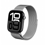 Crong Milano Steel roostevabast terasest rihm Apple Watch 44 / 45 / 46 / 49 mm kellale, h&otilde;bedane