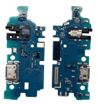 Flex Samsung A256 A25 5G jaoks plugin, microphone, headphone connector original (service pack)