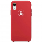 Dėklas "Silicone Case" skirtas iPhone XR / Red Product / su įpakavimu