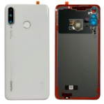 Galinis dangtelis Huawei P30 Lite/P30 Lite New Edition 2020 Pearl White 48MP originalus (used Grade B)