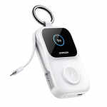 Joyroom JR-W19 5000mAh akupank 5W juhtmevaba kellalaadimisega valge