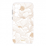 MIO White Roses Magsafe &Uuml;mbris Samsung S25 5G