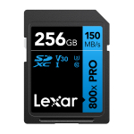 Lexar Professional 800x Pro SDXC 256GB m&auml;lukaart