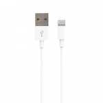 Forever cable USB - Lightning 3,0 m 1A valge