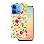 Glow Glam &uuml;mbris jaoks Xiaomi Redmi 15C 4G EU / 15C 5G EU (173.16 x 81.06 x 8.2 mm) valge