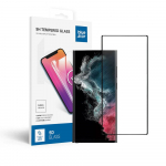 Karastatud klaas sinine Star - SAMSUNG Galaxy S22 Ultra Full Face (full glue/&Uuml;mbris friendly) - must Karastatud klaas sinine Star