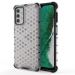 Honeycomb Case kaitsekate TPU kaitserauaga Samsung Galaxy A32 5G l&auml;bipaistev