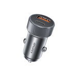 Automobilinis įkroviklis Awei C-857 33W USB-C/USB-A juodas