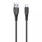 USB kabelis Awei CL-182T USB to USB-C 1.0m juodas