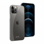 Crong Crystal Slim &uuml;mbris seadmele iPhone 12 Pro Max, l&auml;bipaistev