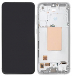 LCD ekraan Samsung S721 S24 FE 5G puuteekraani ja raamiga White Blue/Gray/Mint/Yellow originaal (kokkupandud teenuspakett)