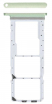 SIM card holder Samsung A057 A05S 2023 Light Roheline original (service pack)