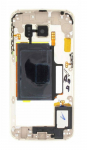 Vidinis korpusas Samsung G925F S6 Edge auksinis su zumeriu ir &scaron;oniniais mygtukais originalus (used Grade B)